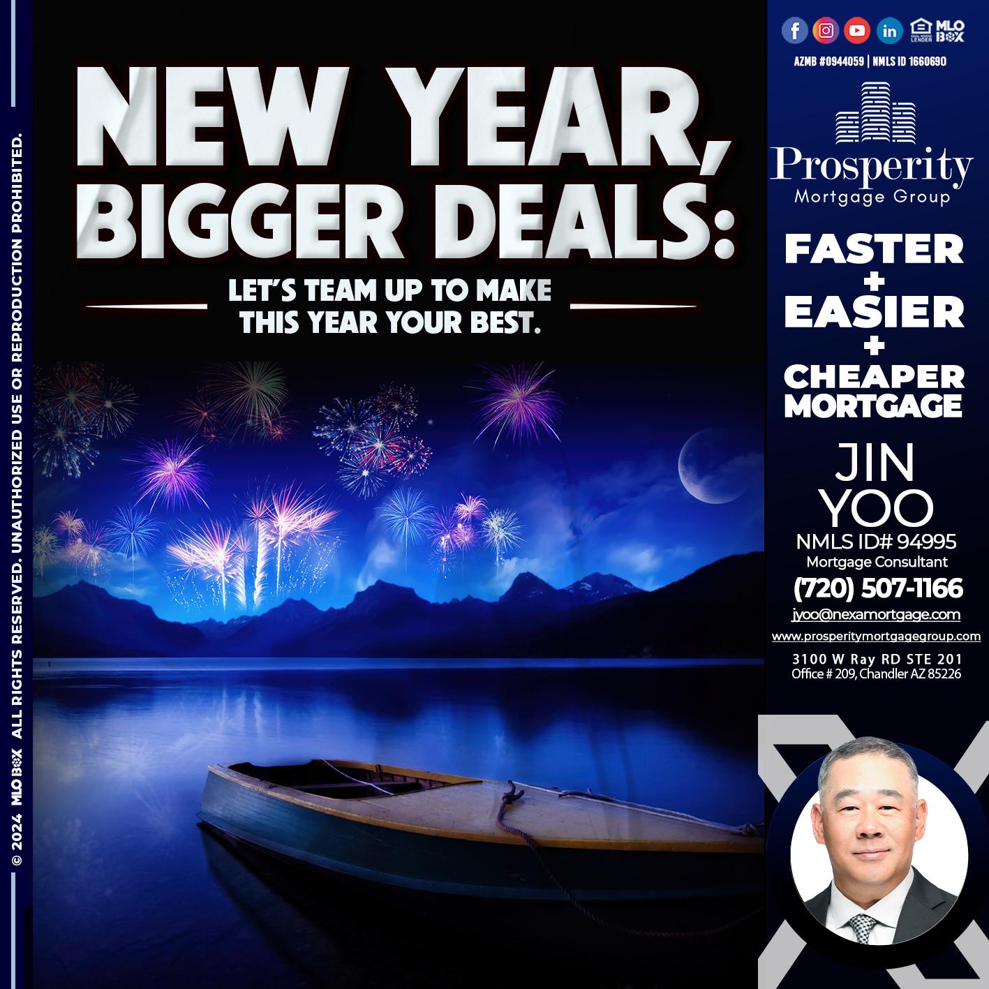 NEW YEAR - Jin Yoo -Mortgage Consultant