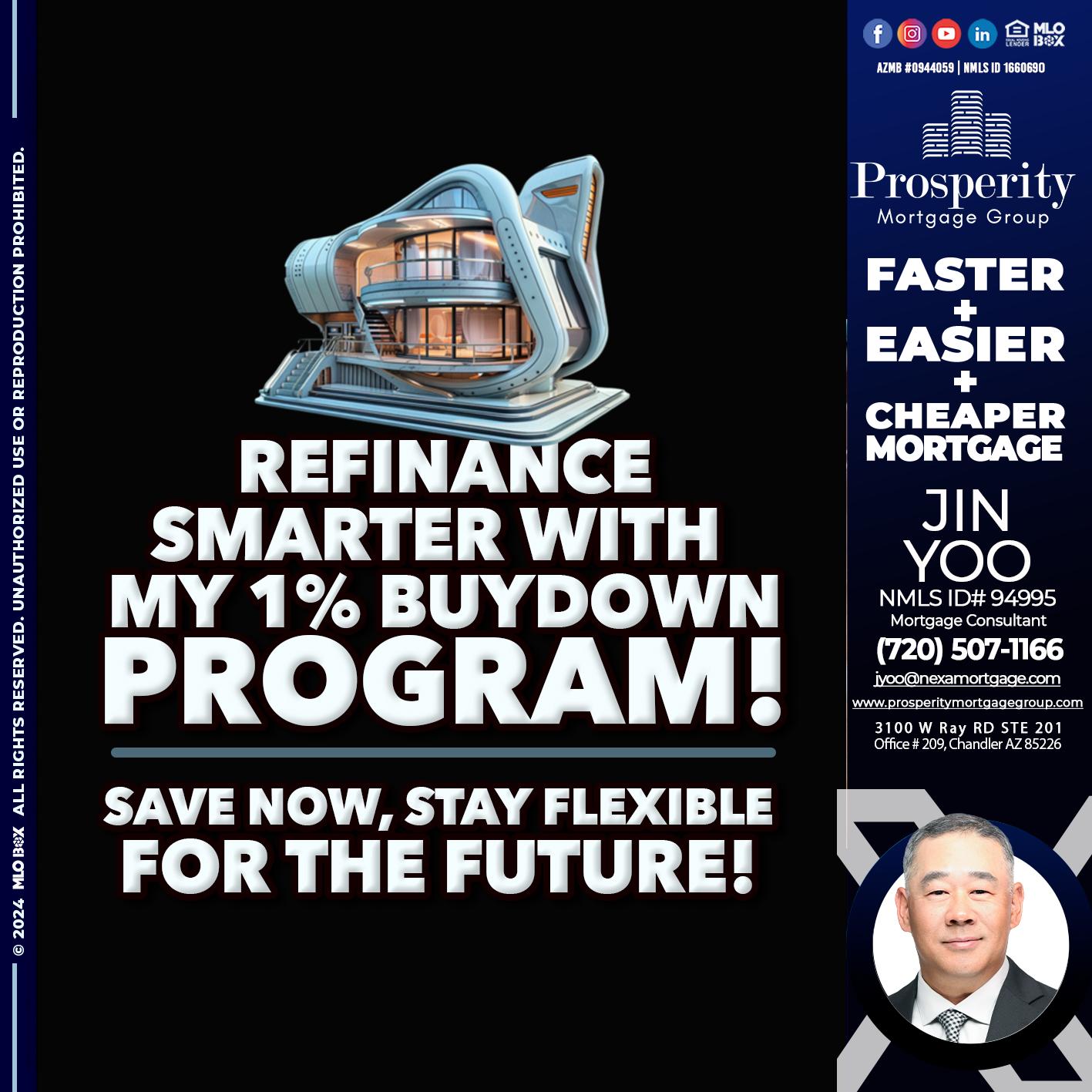 REFINANCE SMARTER - Jin Yoo -Mortgage Consultant