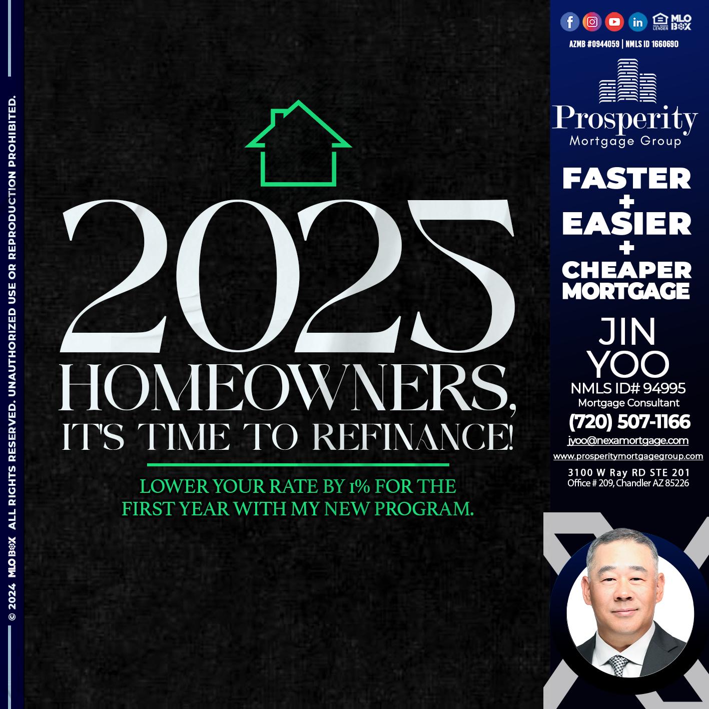 2025 HOMEOWNERSHIP - Jin Yoo -Mortgage Consultant