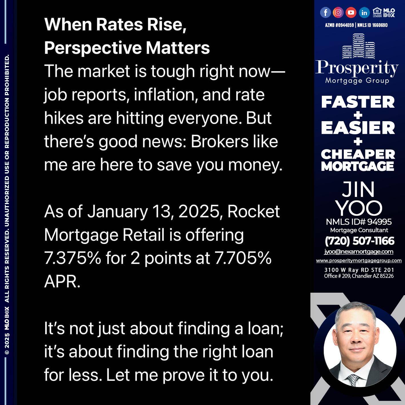 WHEN RATES RISE - Jin Yoo -Mortgage Consultant