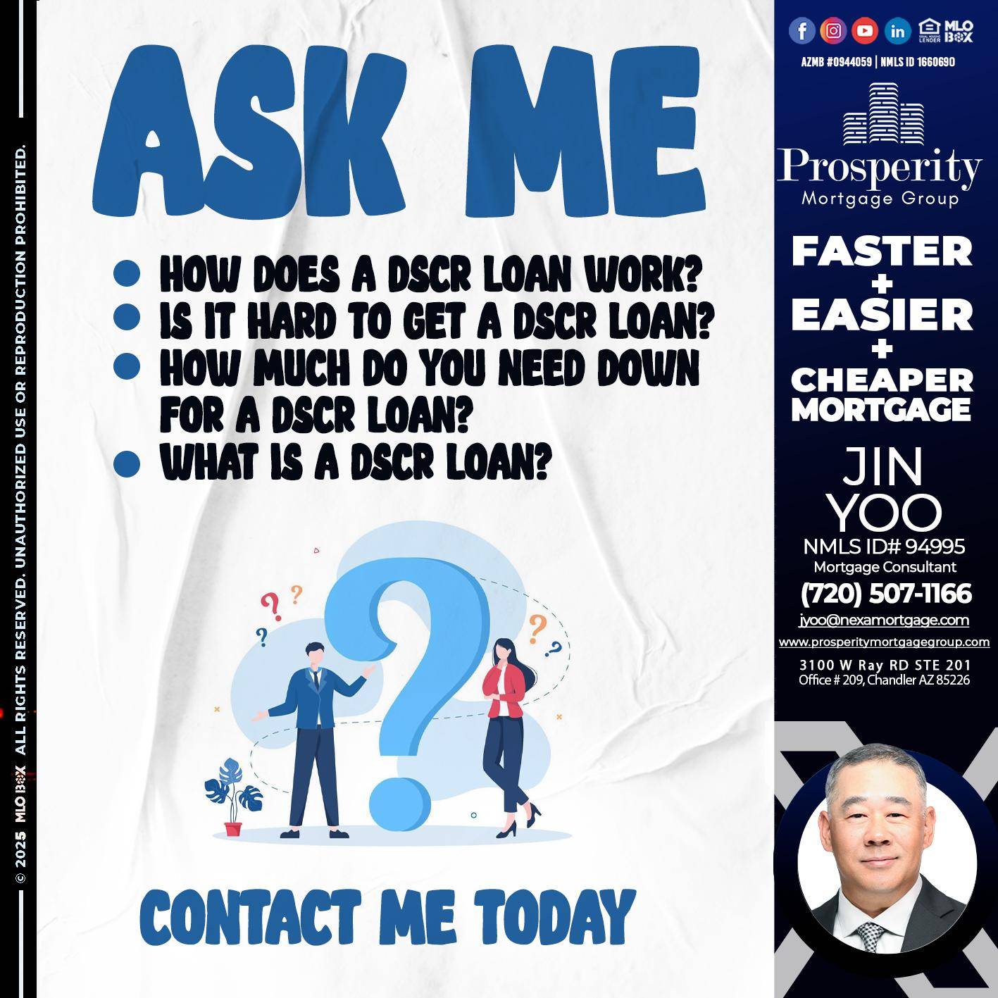 ASK ME - Jin Yoo -Mortgage Consultant