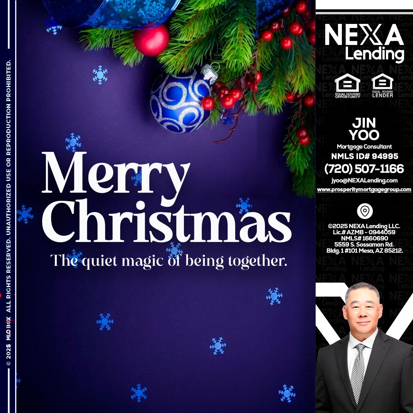 merry christmas - Jin Yoo -Mortgage Consultant
