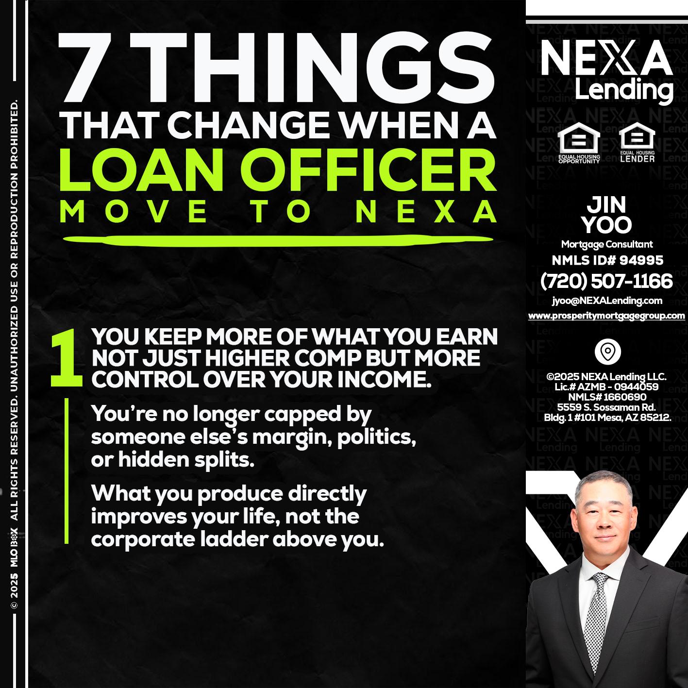 7 THINGS (1) - Jin Yoo -Mortgage Consultant