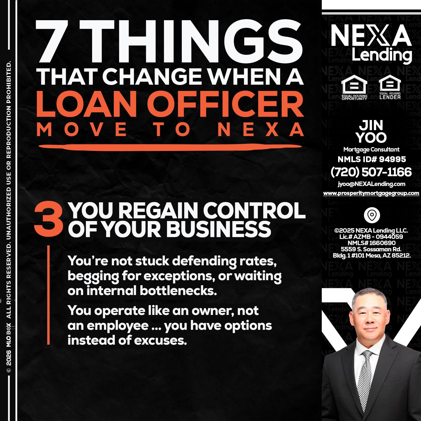 7 things (3) - Jin Yoo -Mortgage Consultant