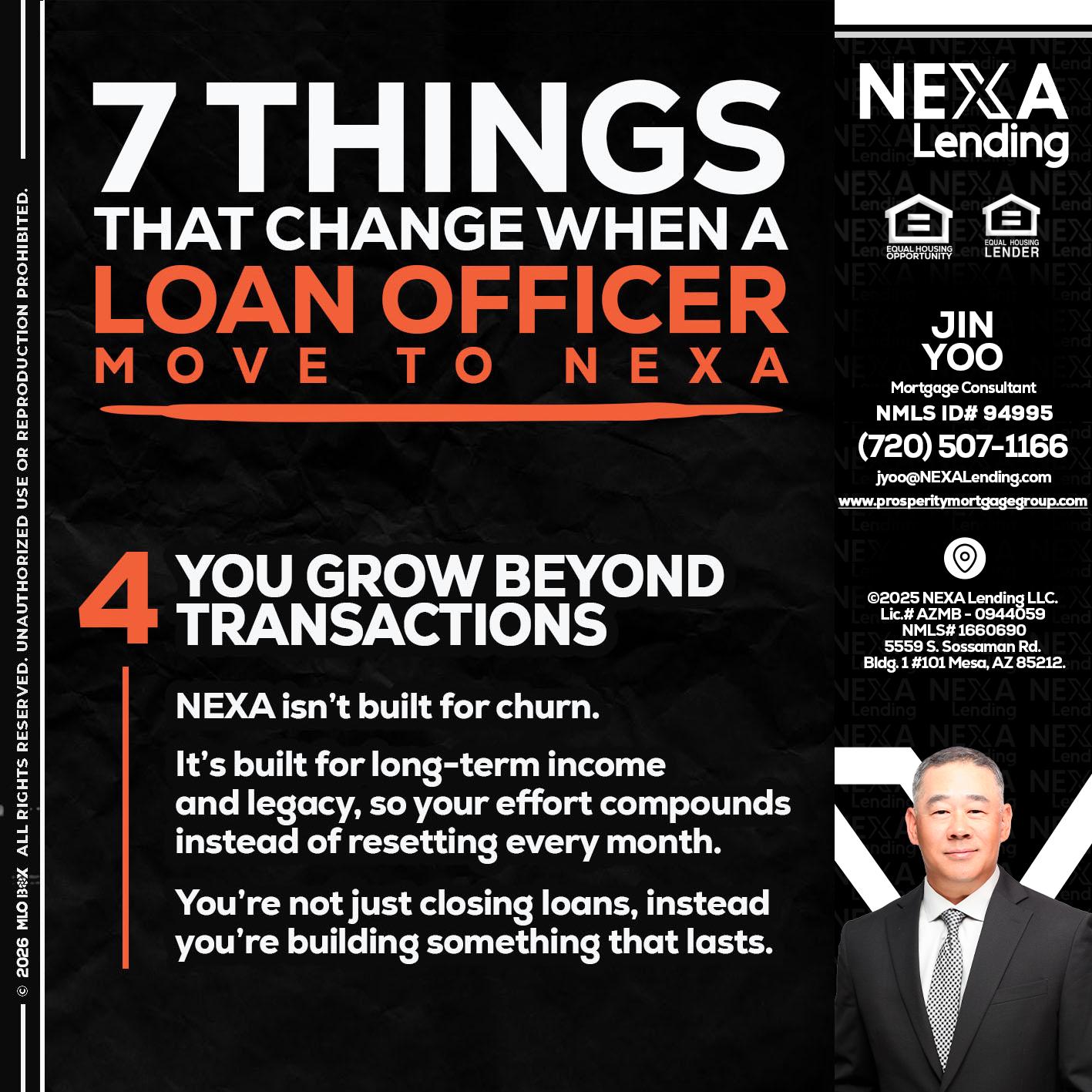 7 THINGS (4) - Jin Yoo -Mortgage Consultant