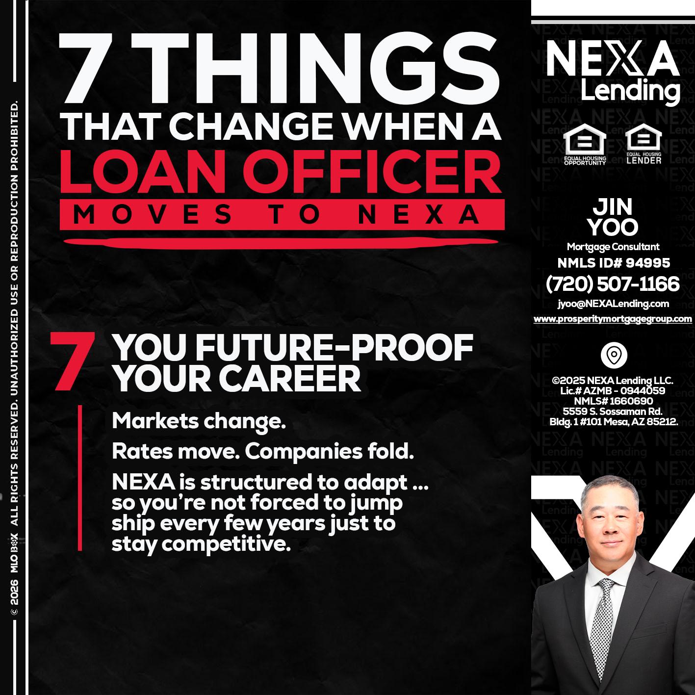 7 THINGS (7) - Jin Yoo -Mortgage Consultant