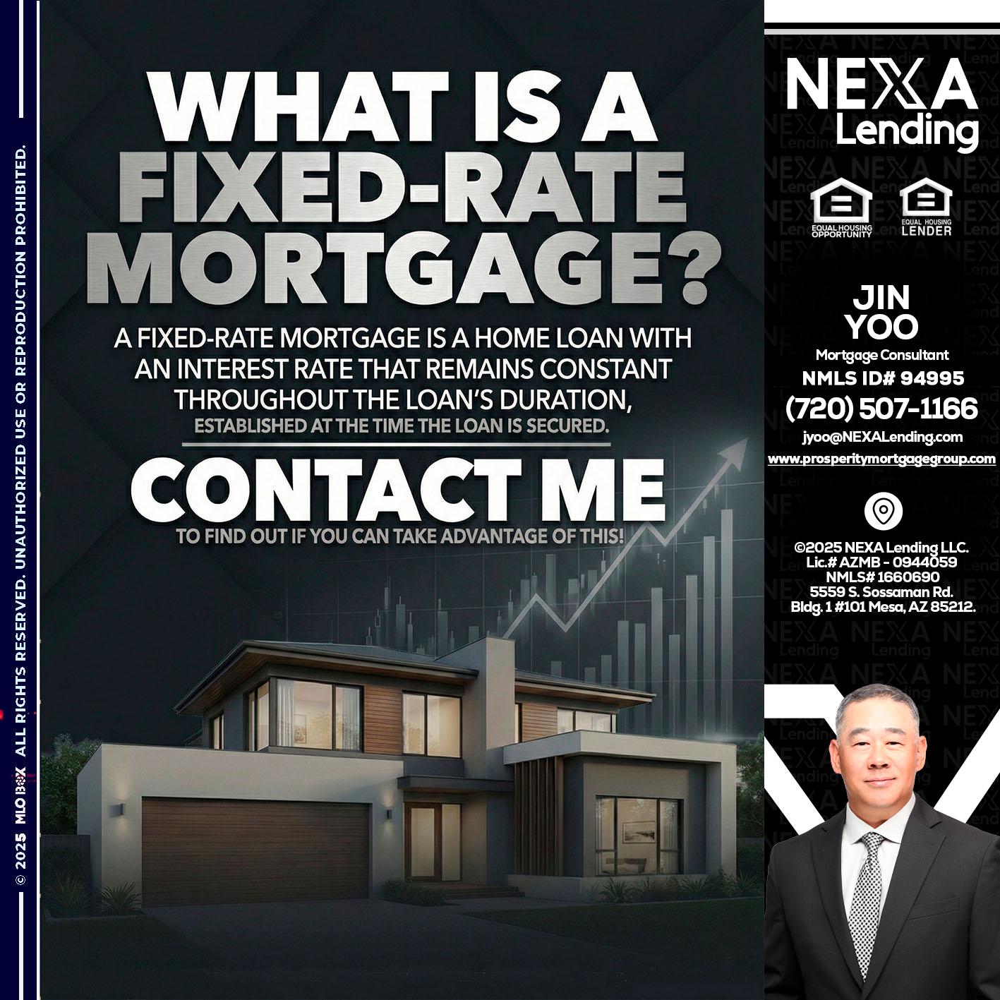 WHAT IS A - Jin Yoo -Mortgage Consultant