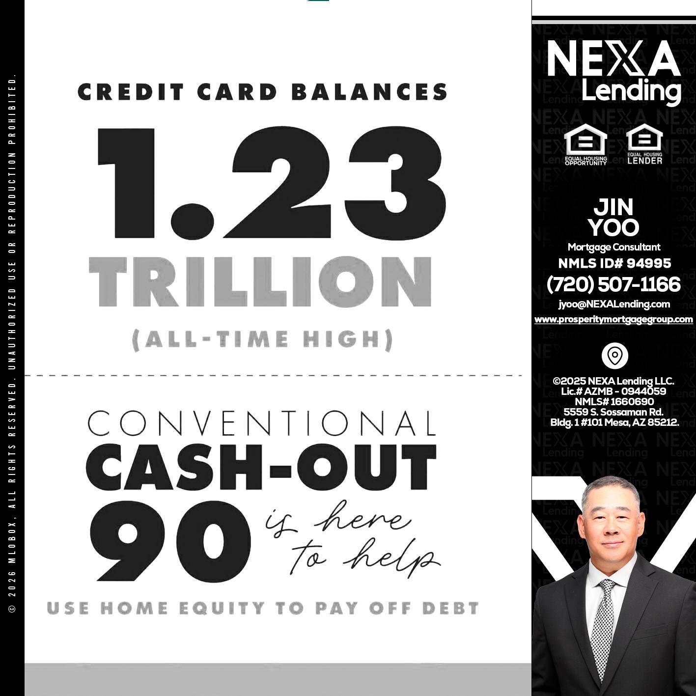 CREDIT CARD BALANCE - Jin Yoo -Mortgage Consultant