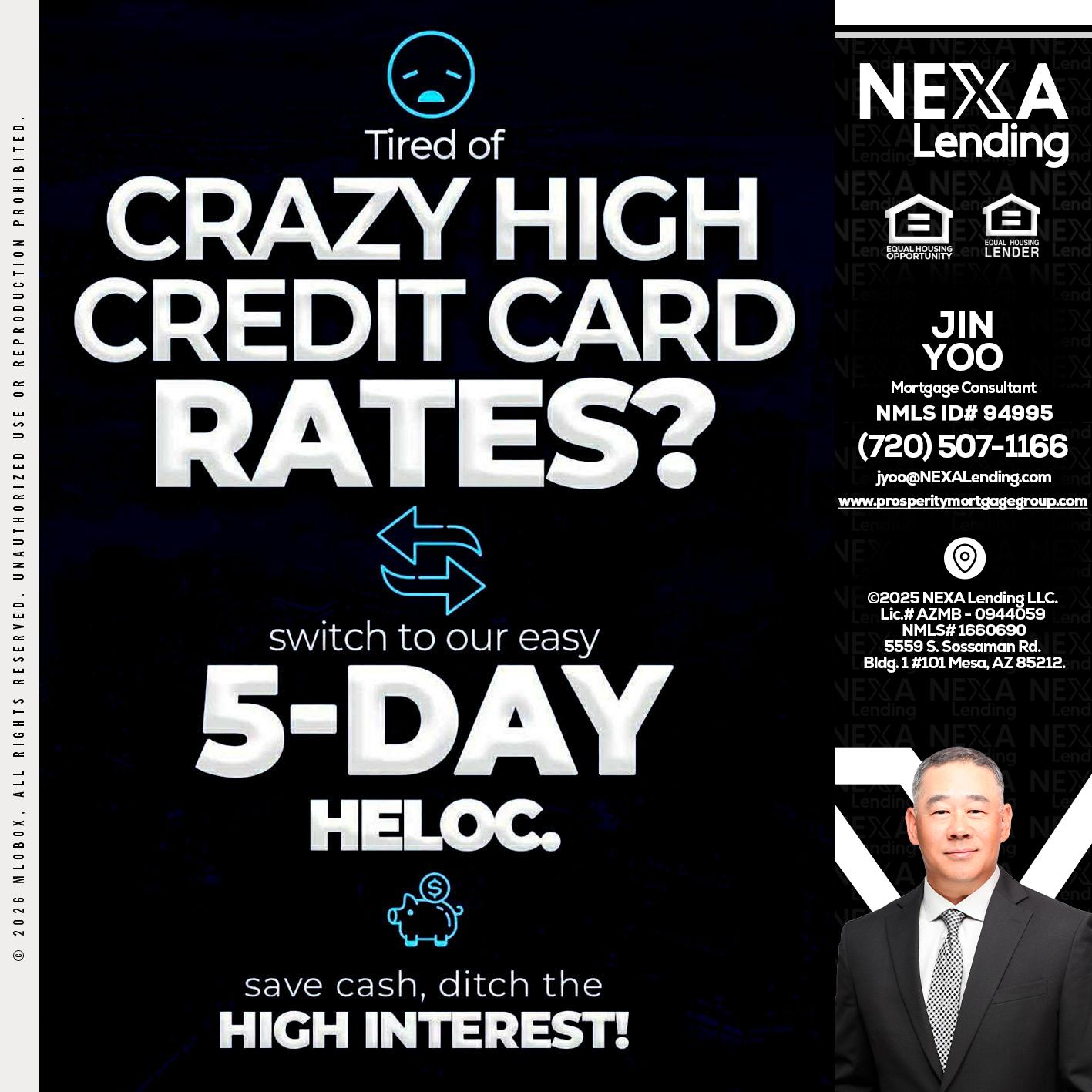 CRAZY HIGH - Jin Yoo -Mortgage Consultant