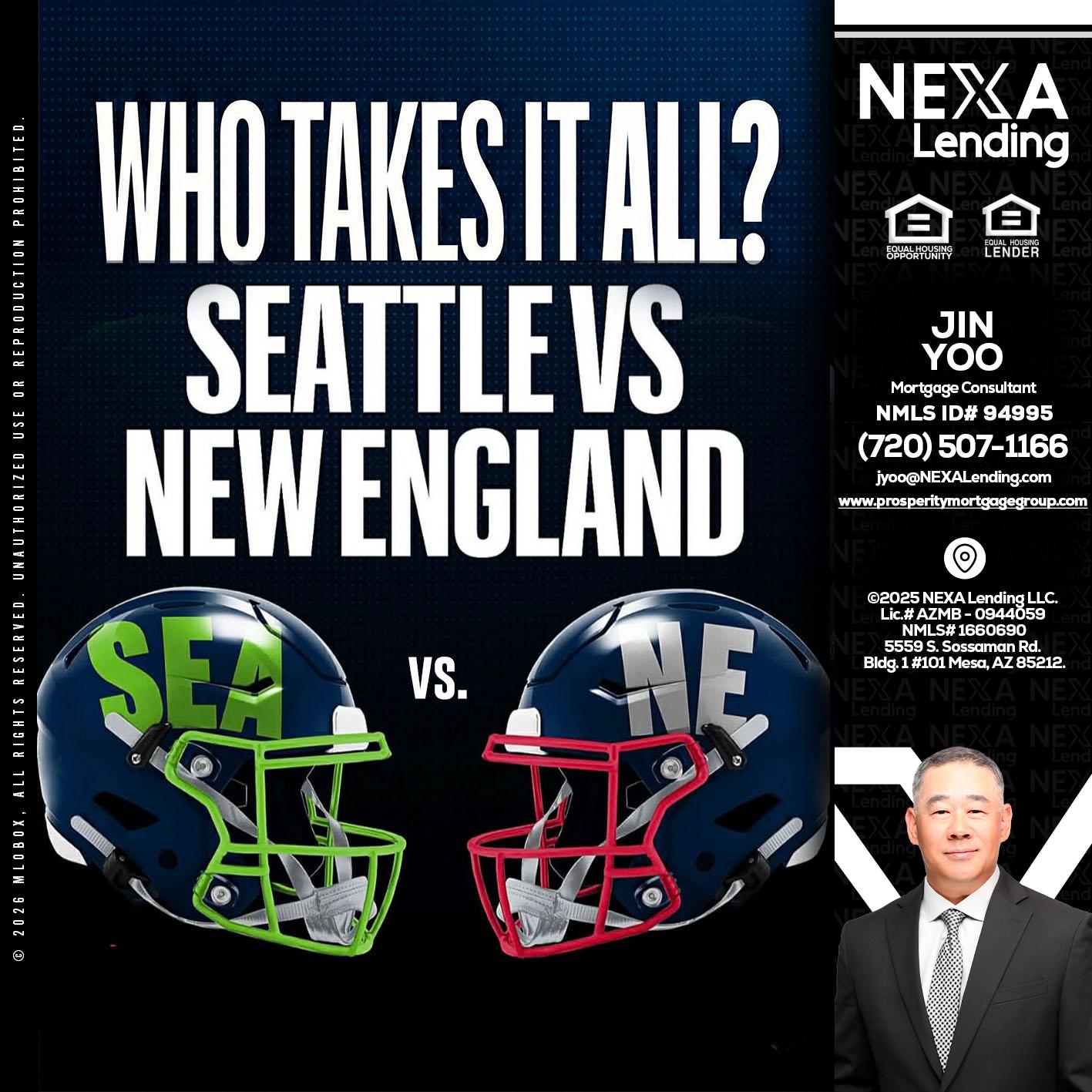 WHO TAKE IT ALL? - Jin Yoo -Mortgage Consultant