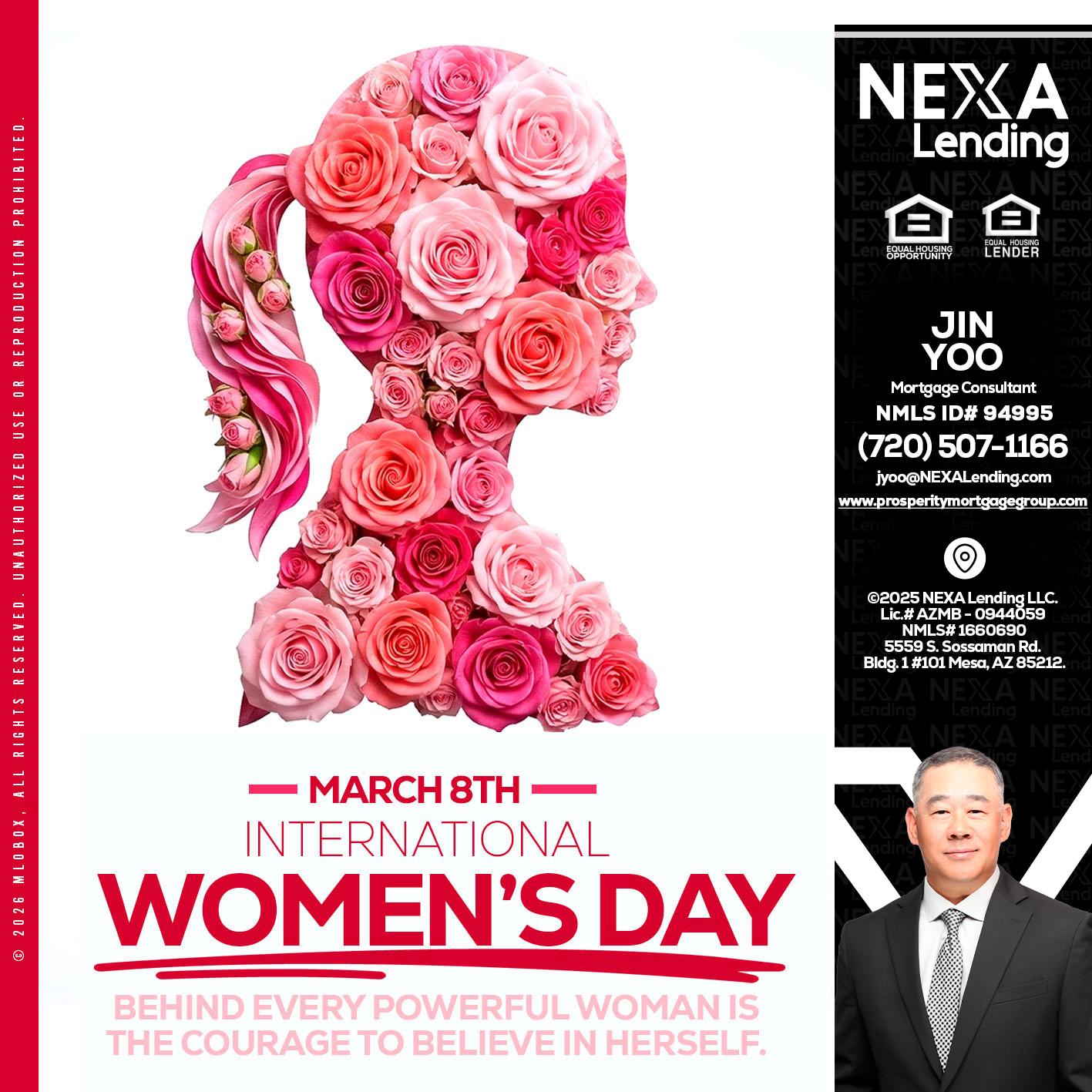 MARCH 8TH - Jin Yoo -Mortgage Consultant