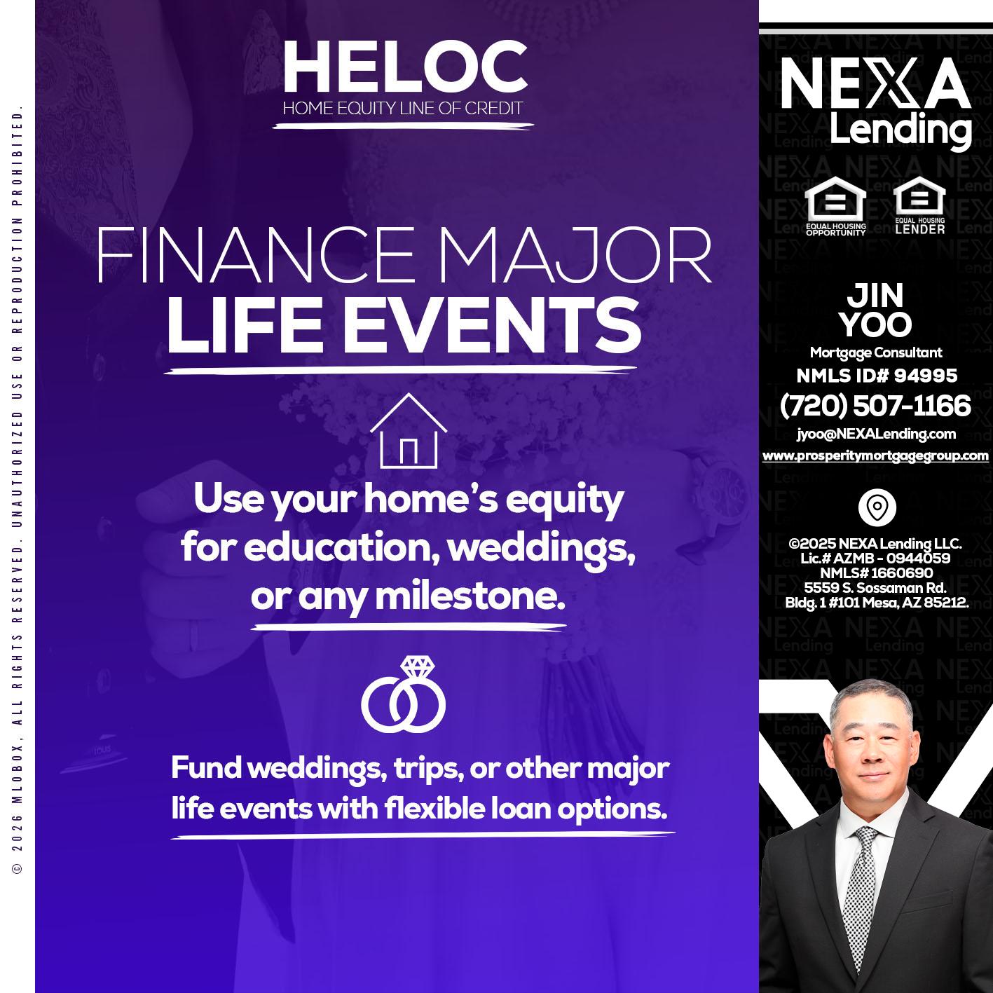HELOC - Jin Yoo -Mortgage Consultant