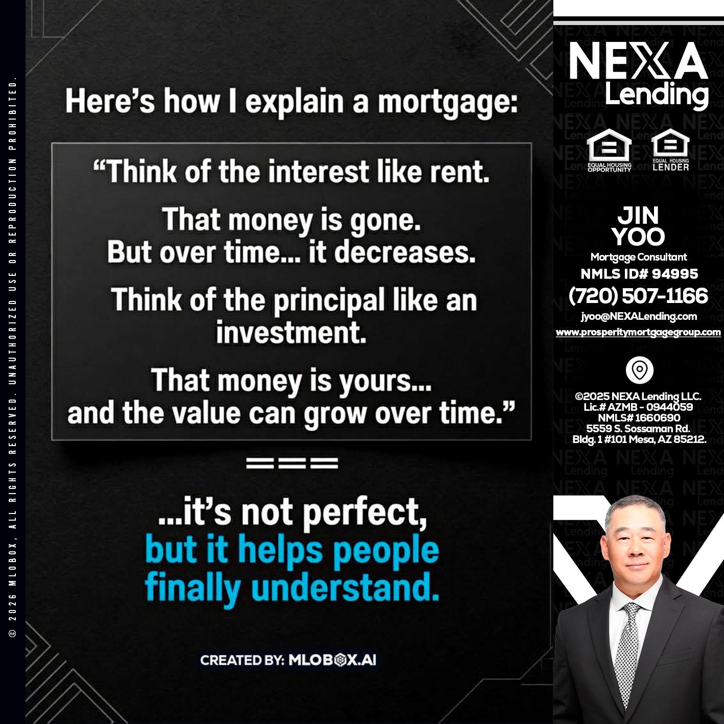HERES NOW - Jin Yoo -Mortgage Consultant