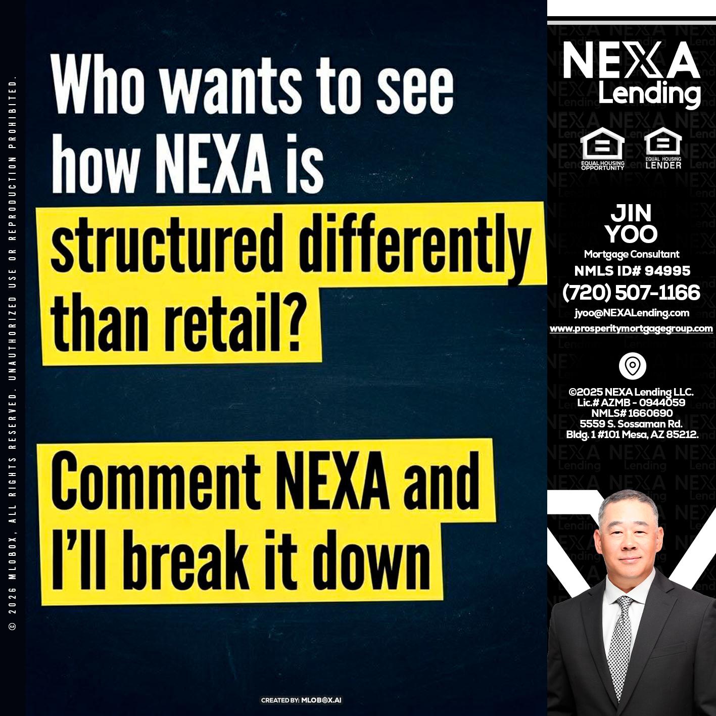 who want to see - Jin Yoo -Mortgage Consultant