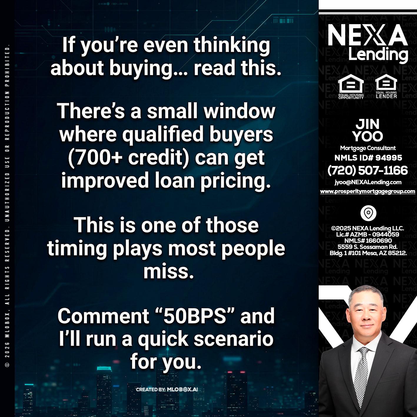 IF YOU EVER - Jin Yoo -Mortgage Consultant