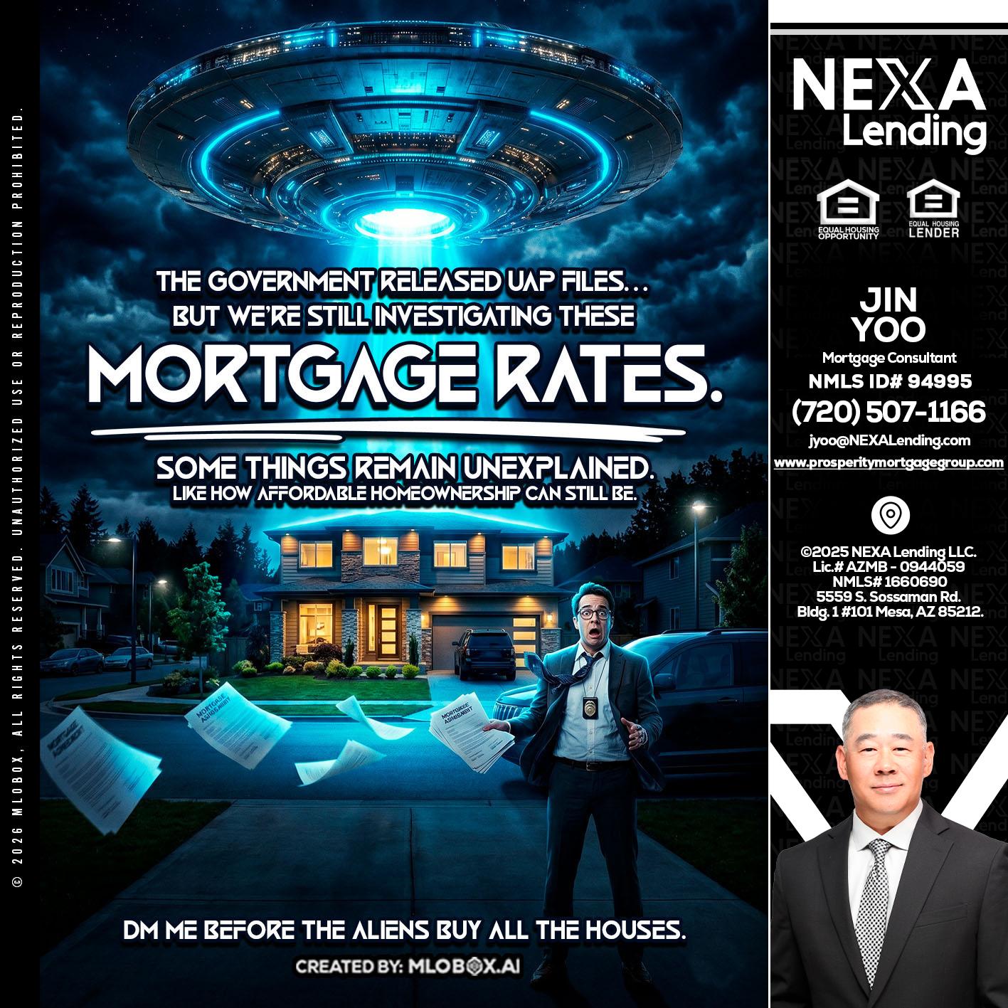 MORTGAGE RATES - Jin Yoo -Mortgage Consultant