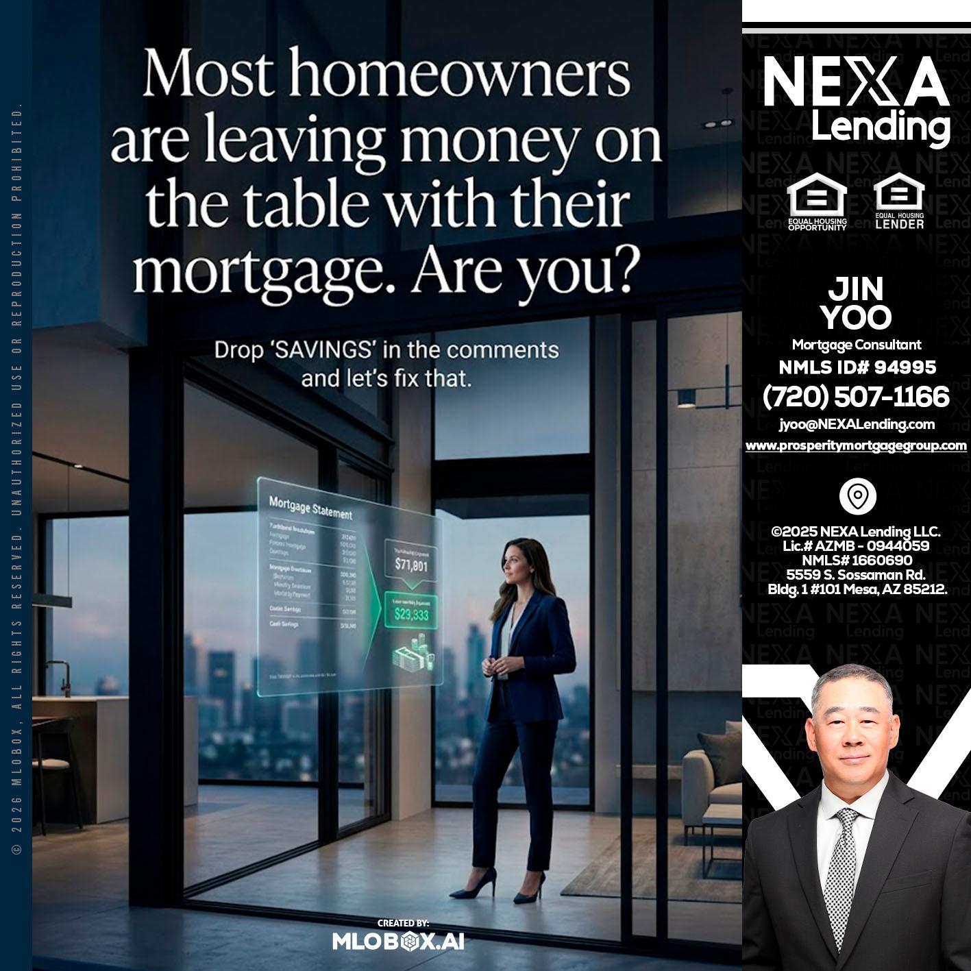 MOST OWNERS - Jin Yoo -Mortgage Consultant