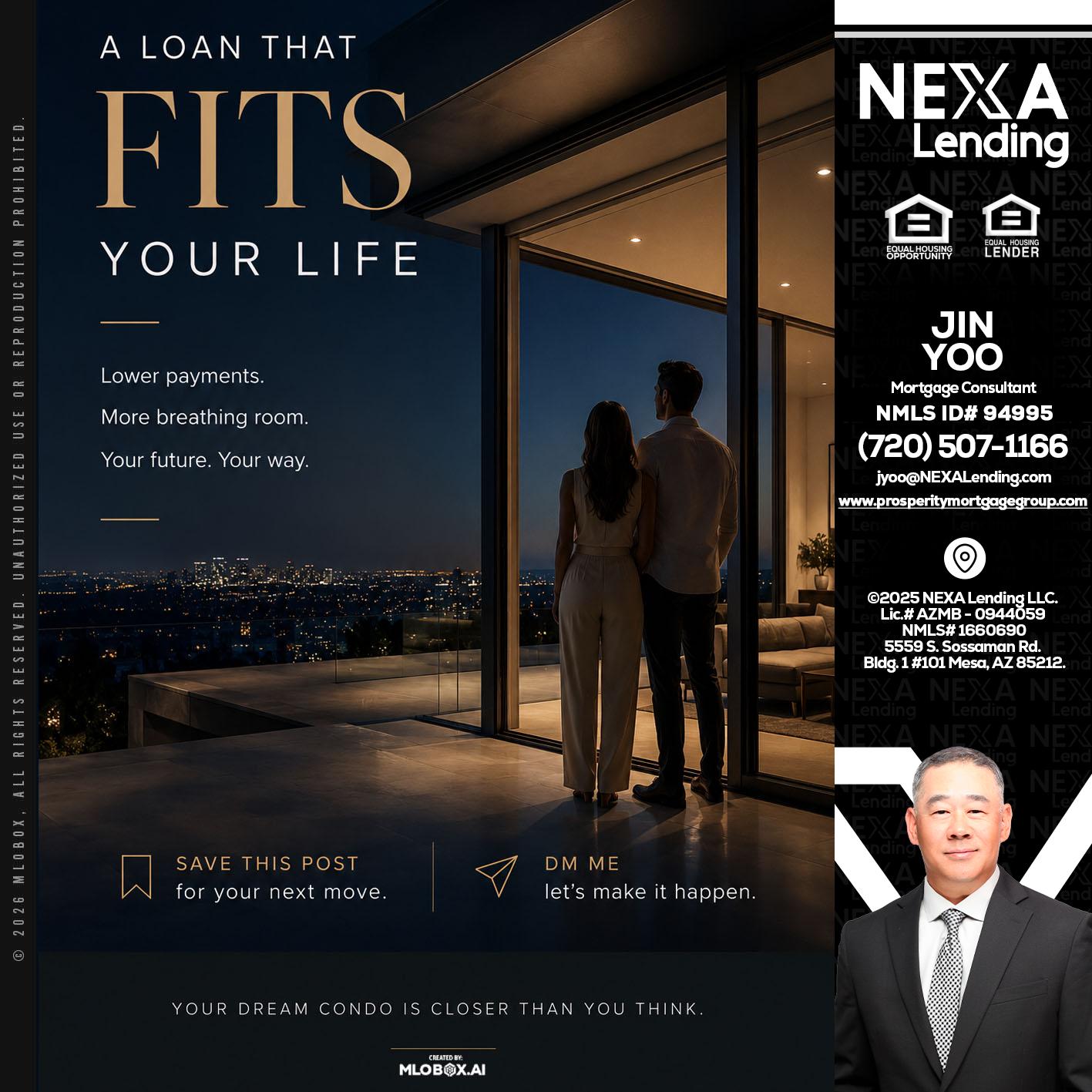 LOANS THAT FIT - Jin Yoo -Mortgage Consultant