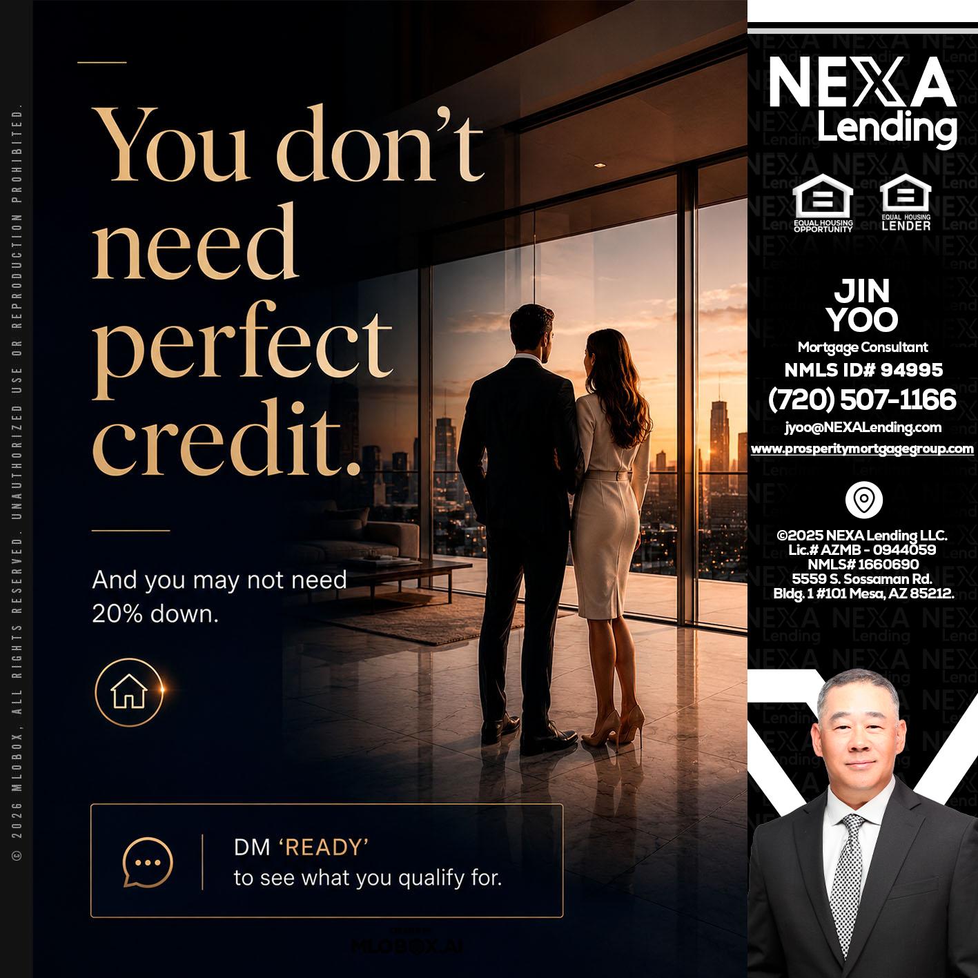 you don't need - Jin Yoo -Mortgage Consultant