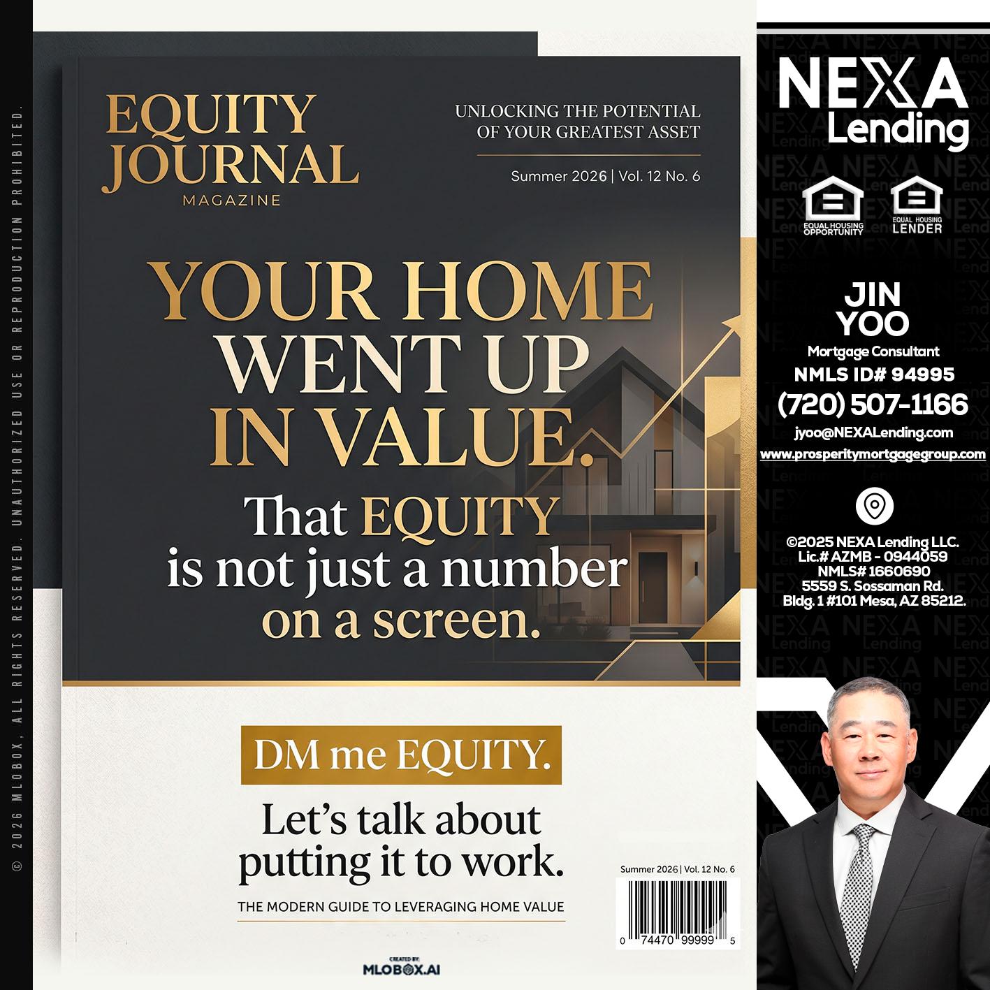 YOUR HOME - Jin Yoo -Mortgage Consultant