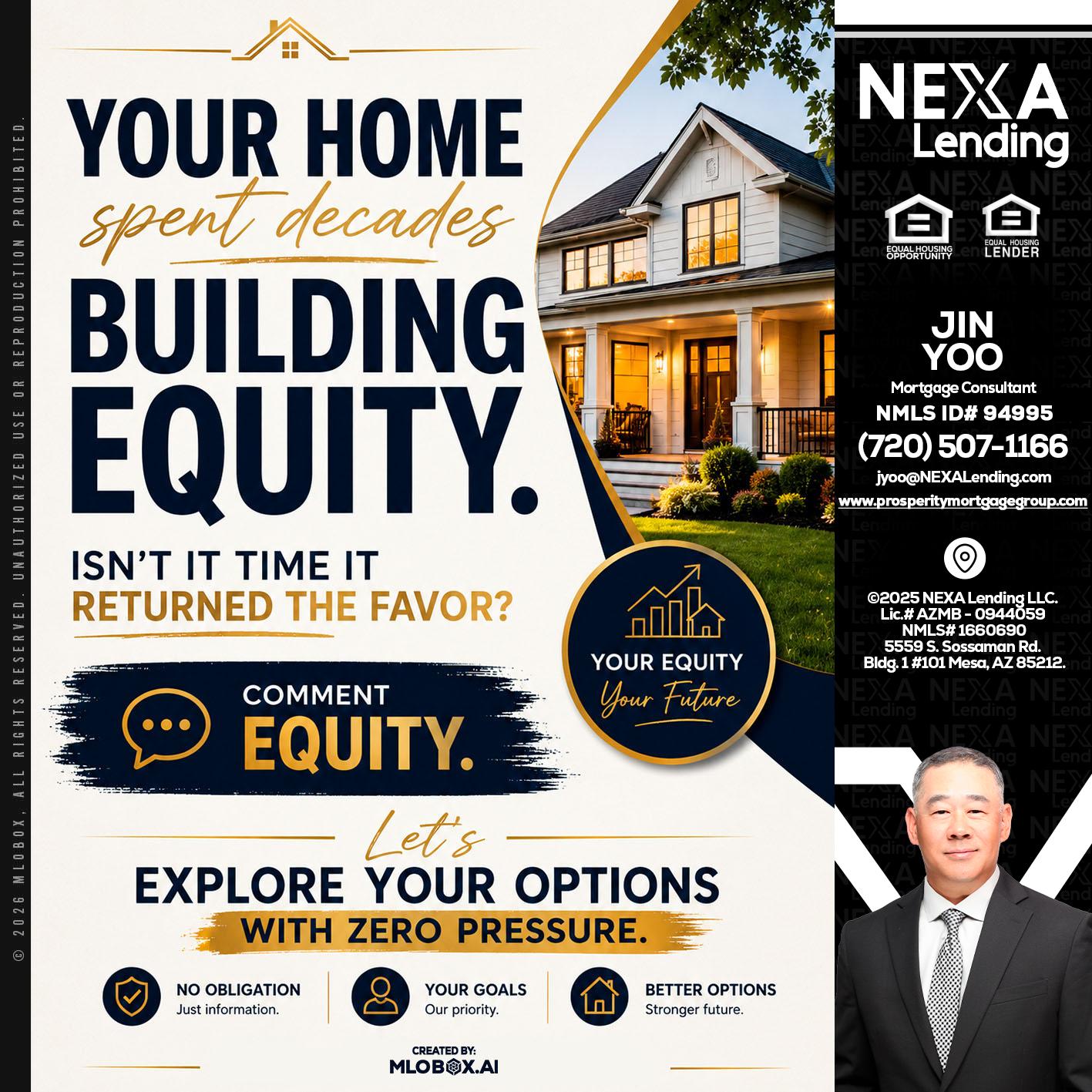 building equity - Jin Yoo -Mortgage Consultant
