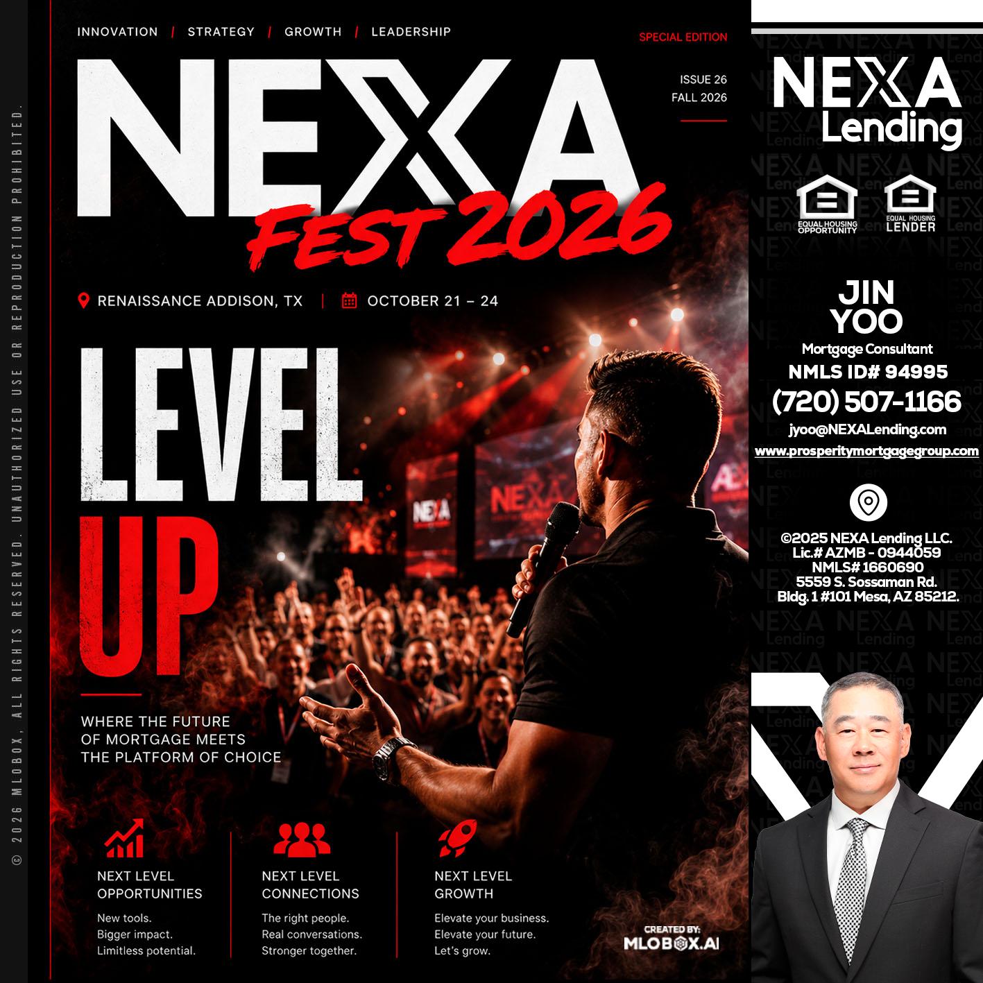 NEXA FEST 2026 - Jin Yoo -Mortgage Consultant