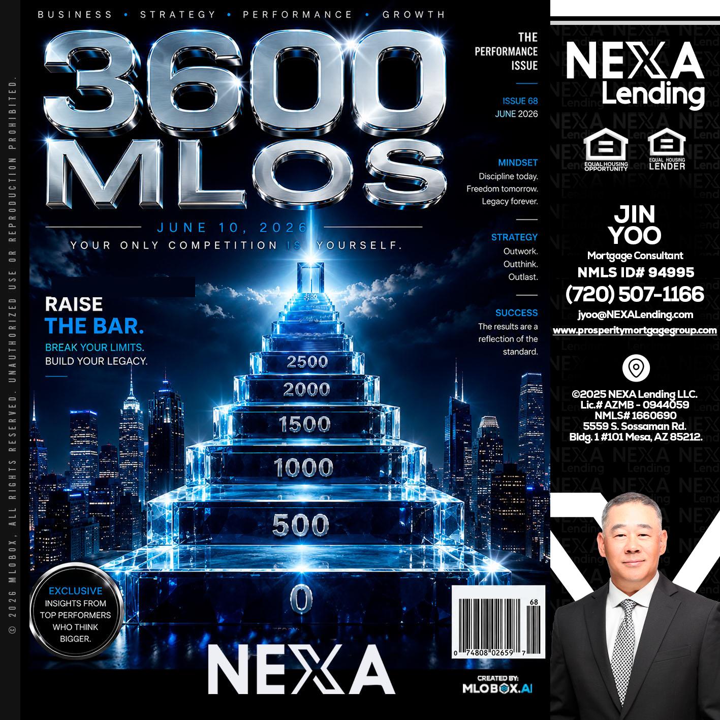 3600 MLOs - Jin Yoo -Mortgage Consultant