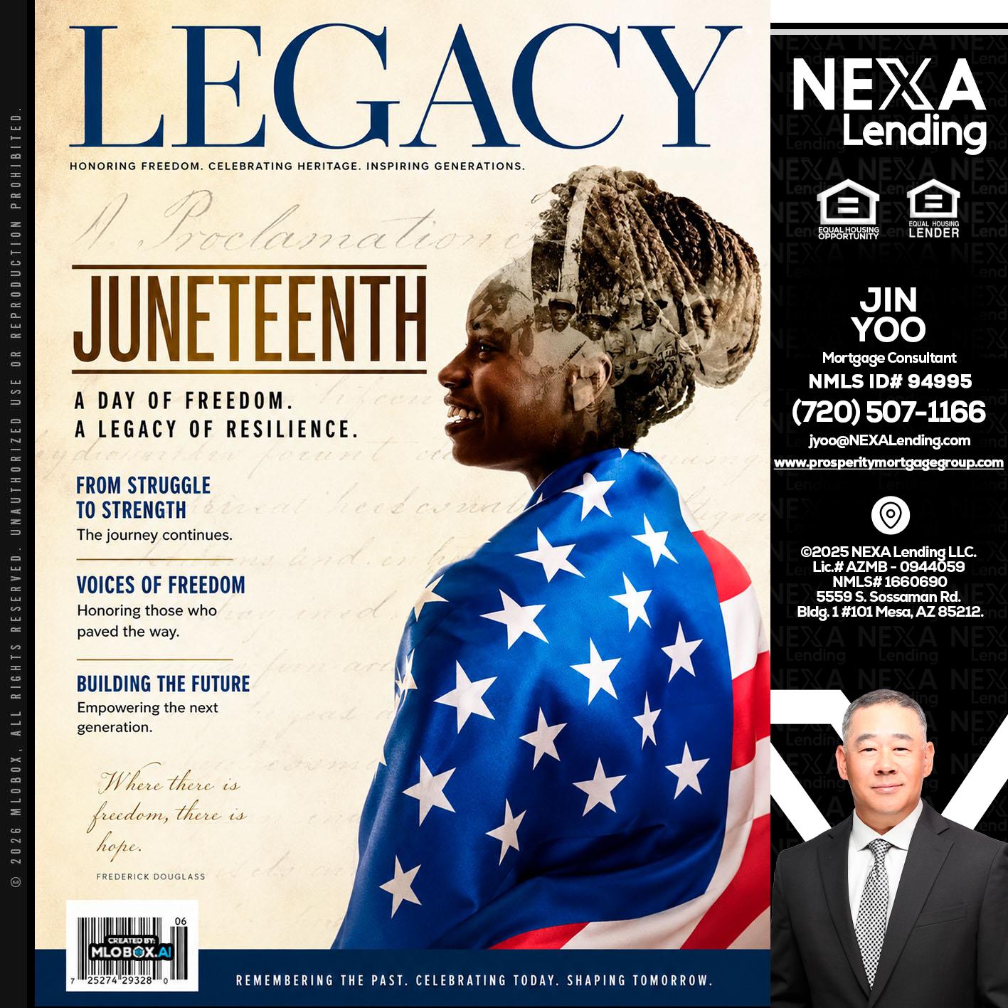 LEGACY - Jin Yoo -Mortgage Consultant