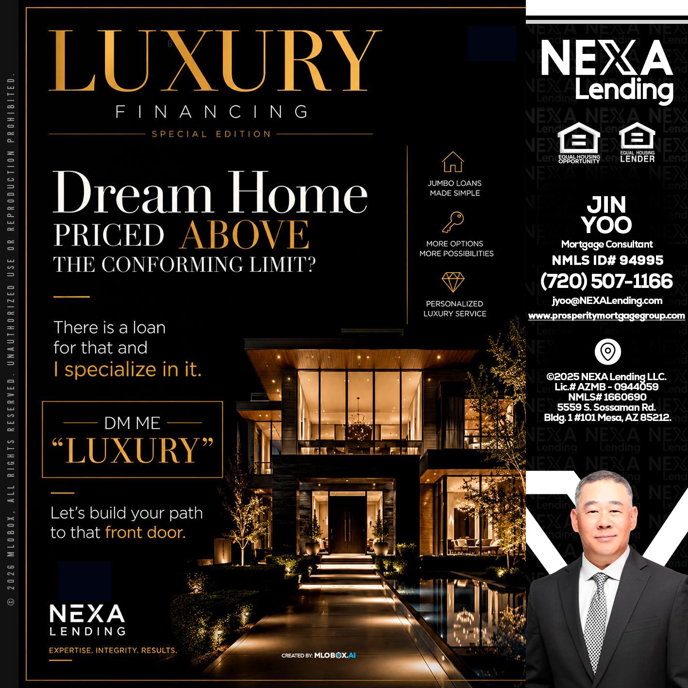 LUXURY - Jin Yoo -Mortgage Consultant