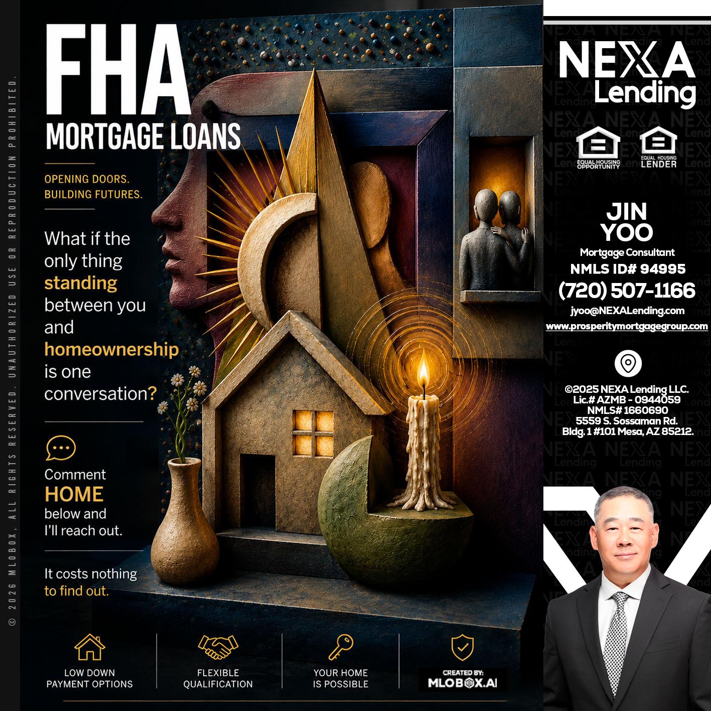 FHA - Jin Yoo -Mortgage Consultant