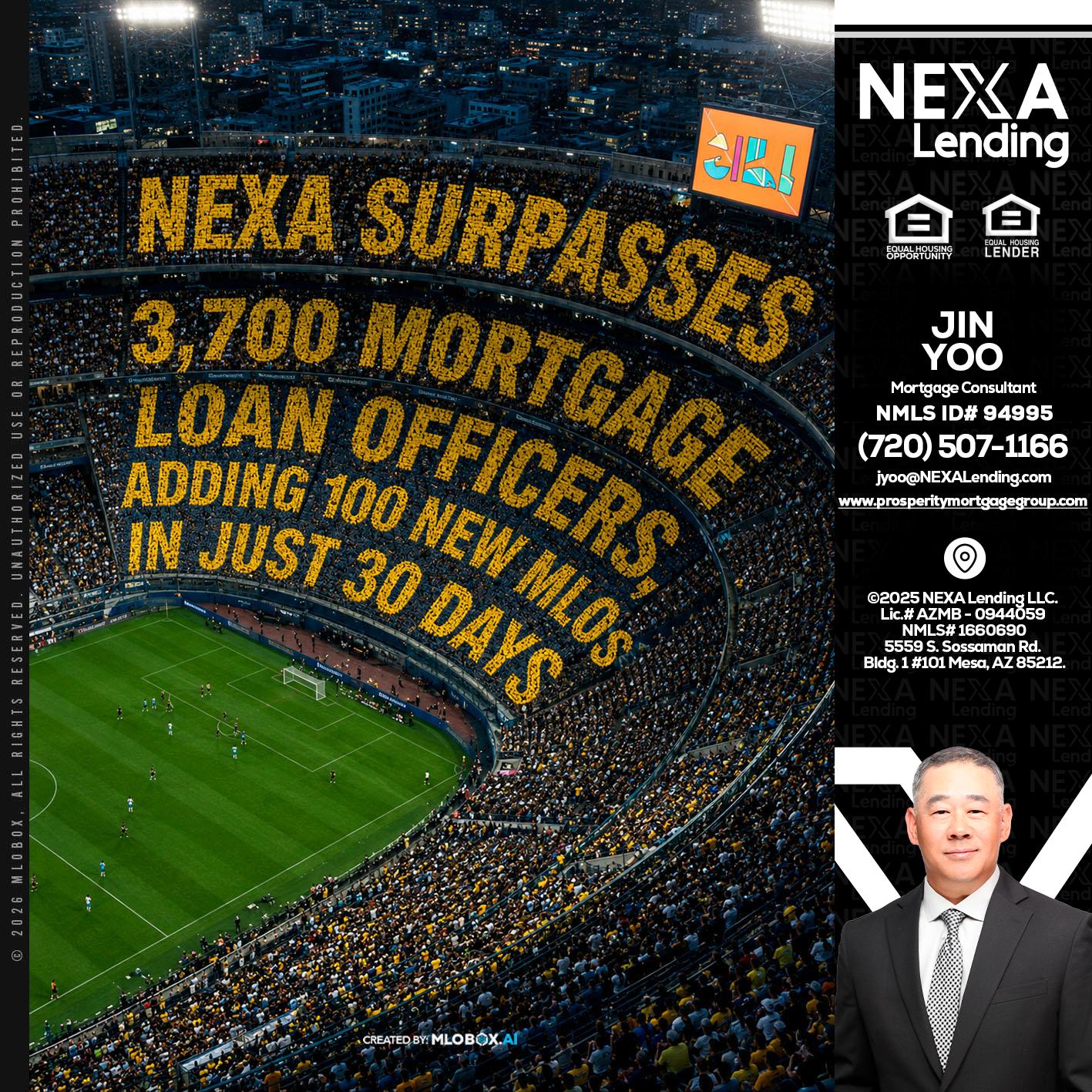 NEXA SURPASSES - Jin Yoo -Mortgage Consultant