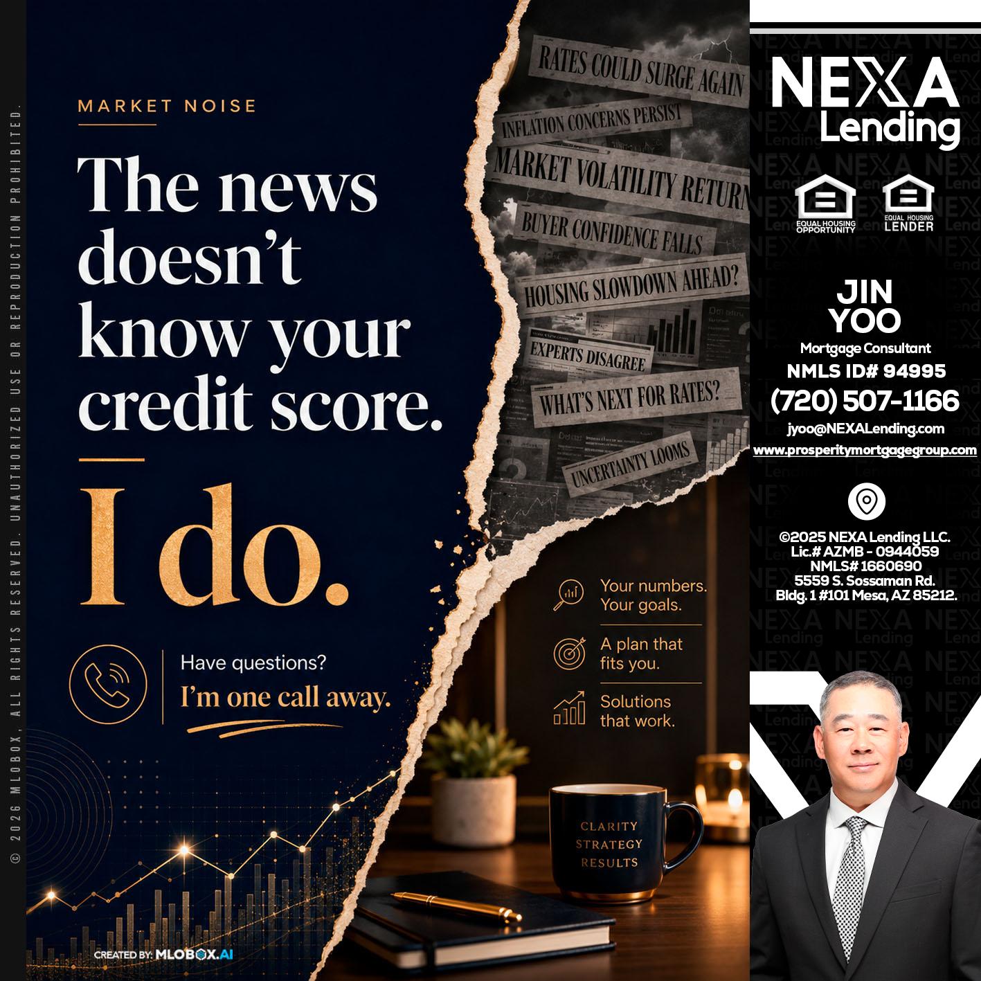 MARKET NOISE - Jin Yoo -Mortgage Consultant
