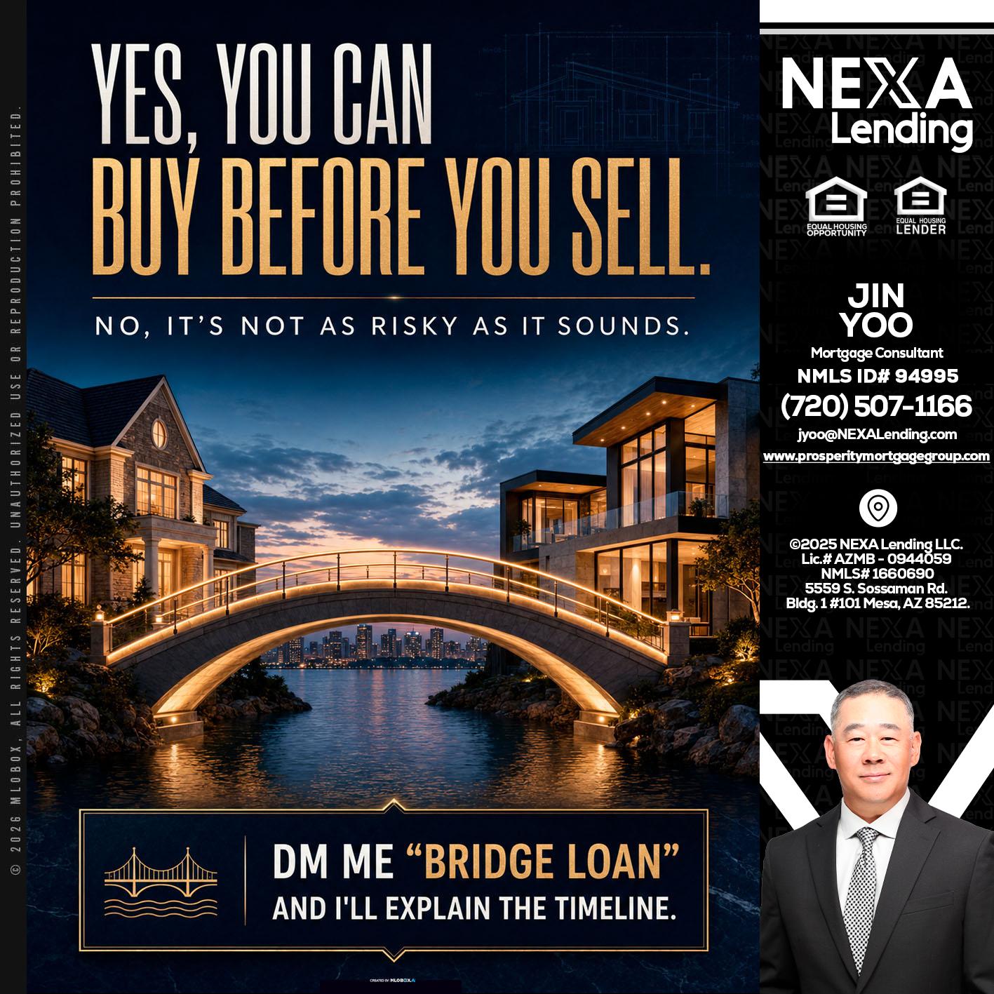 YES, YOU CAN - Jin Yoo -Mortgage Consultant