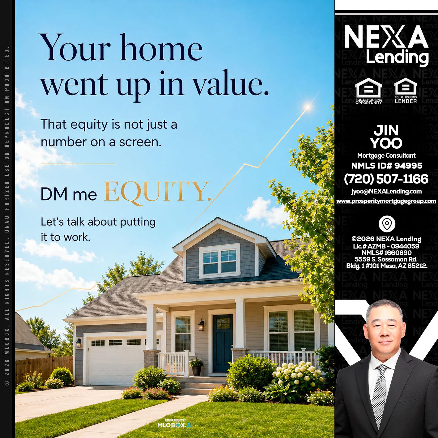 YOUR HOME - Jin Yoo -Mortgage Consultant