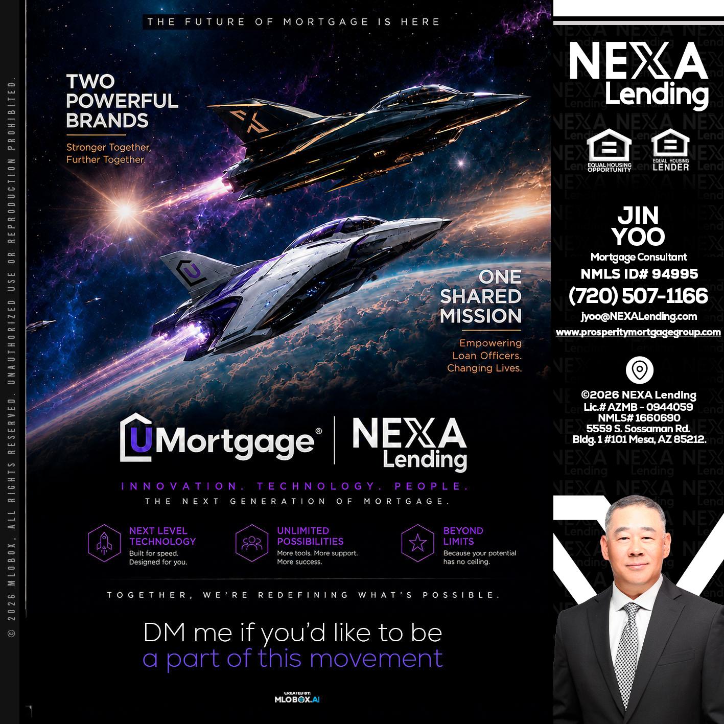 U Mortgage + NEXA lending - Jin Yoo -Mortgage Consultant