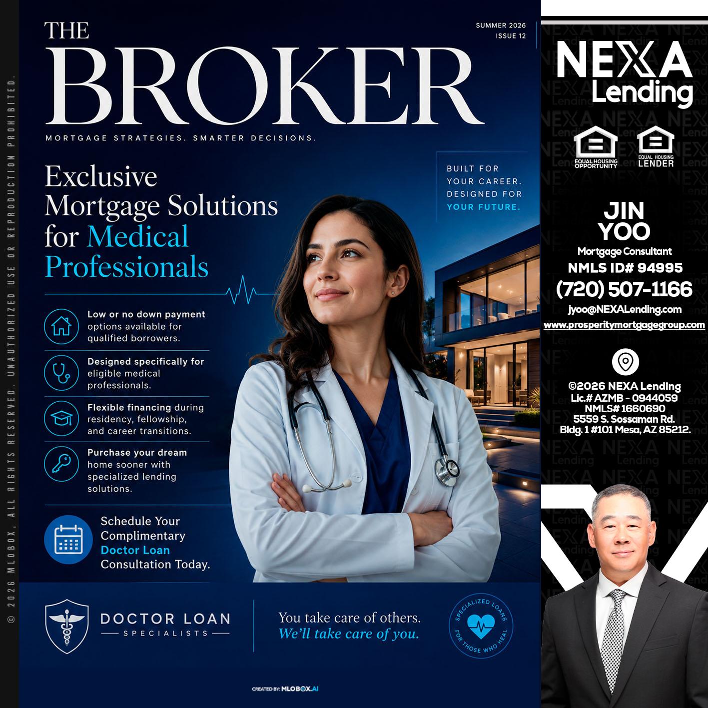 THE BROKER - Jin Yoo -Mortgage Consultant