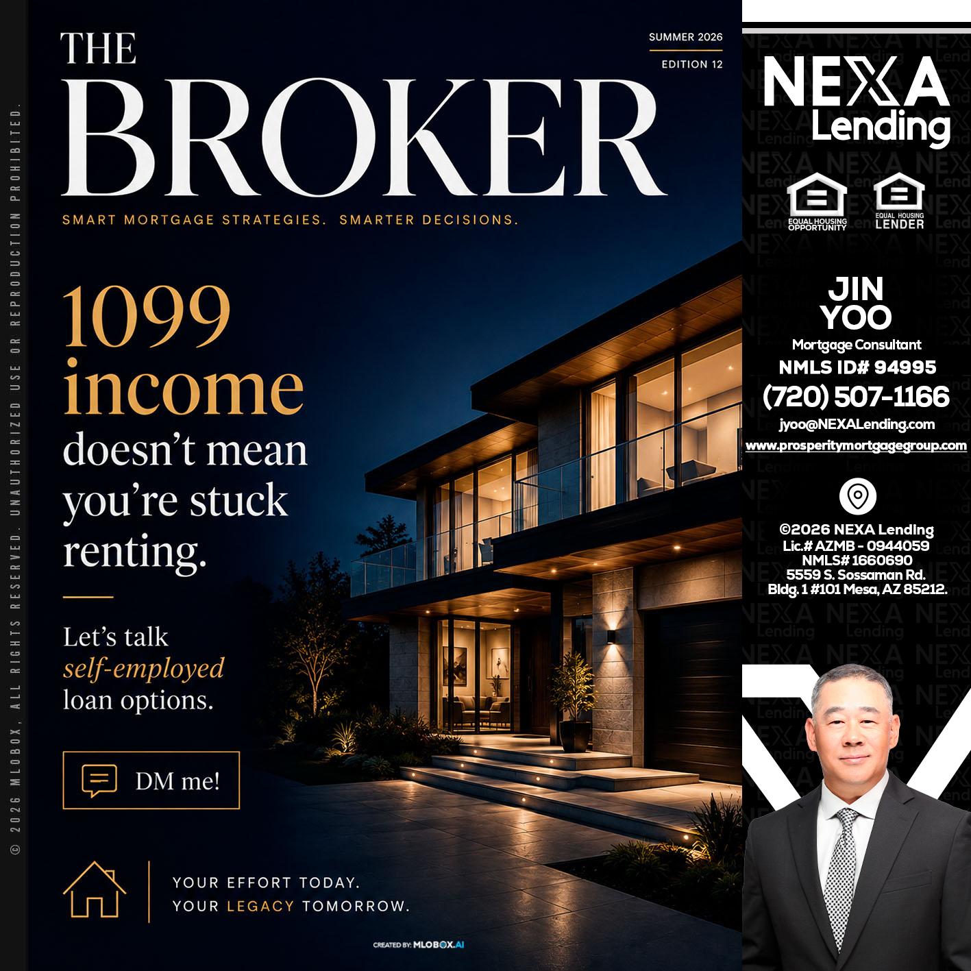 THE BROKER - Jin Yoo -Mortgage Consultant