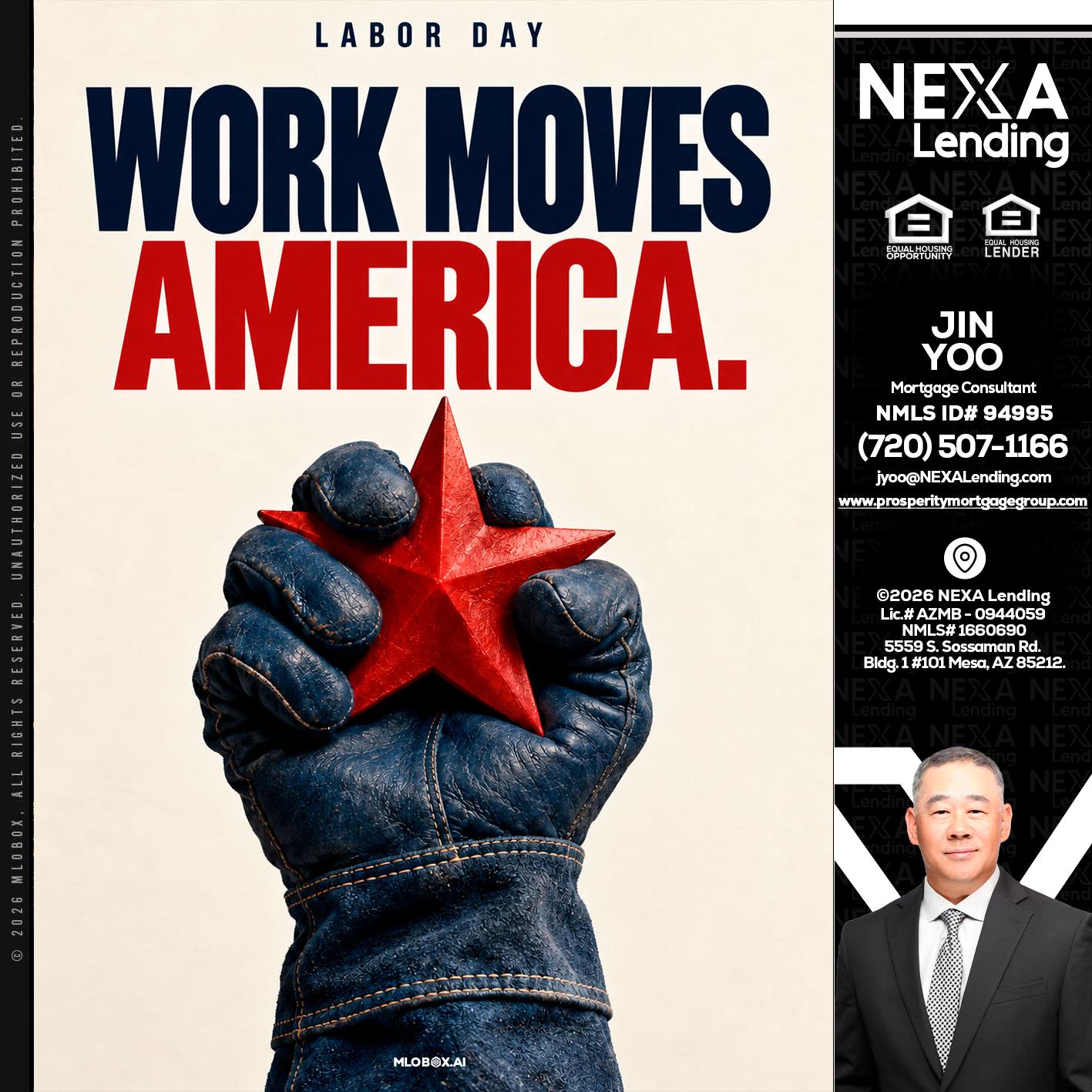 WORKS MOVES AMERICA - Jin Yoo -Mortgage Consultant