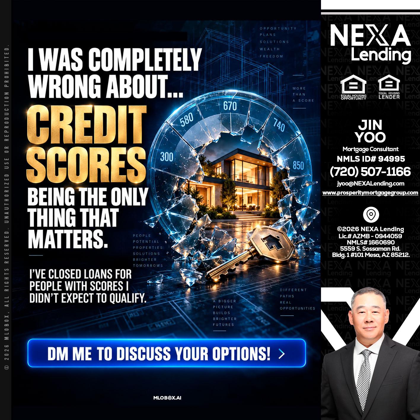 I WAS COMPLETY - Jin Yoo -Mortgage Consultant