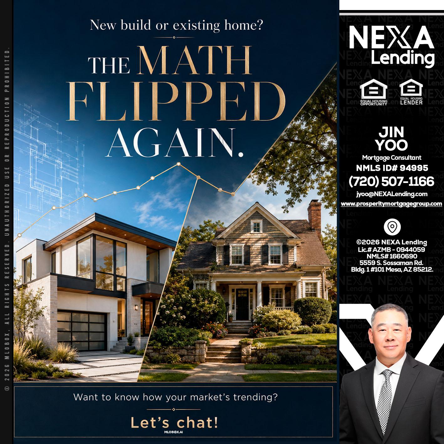 THE MATH FLIPED - Jin Yoo -Mortgage Consultant