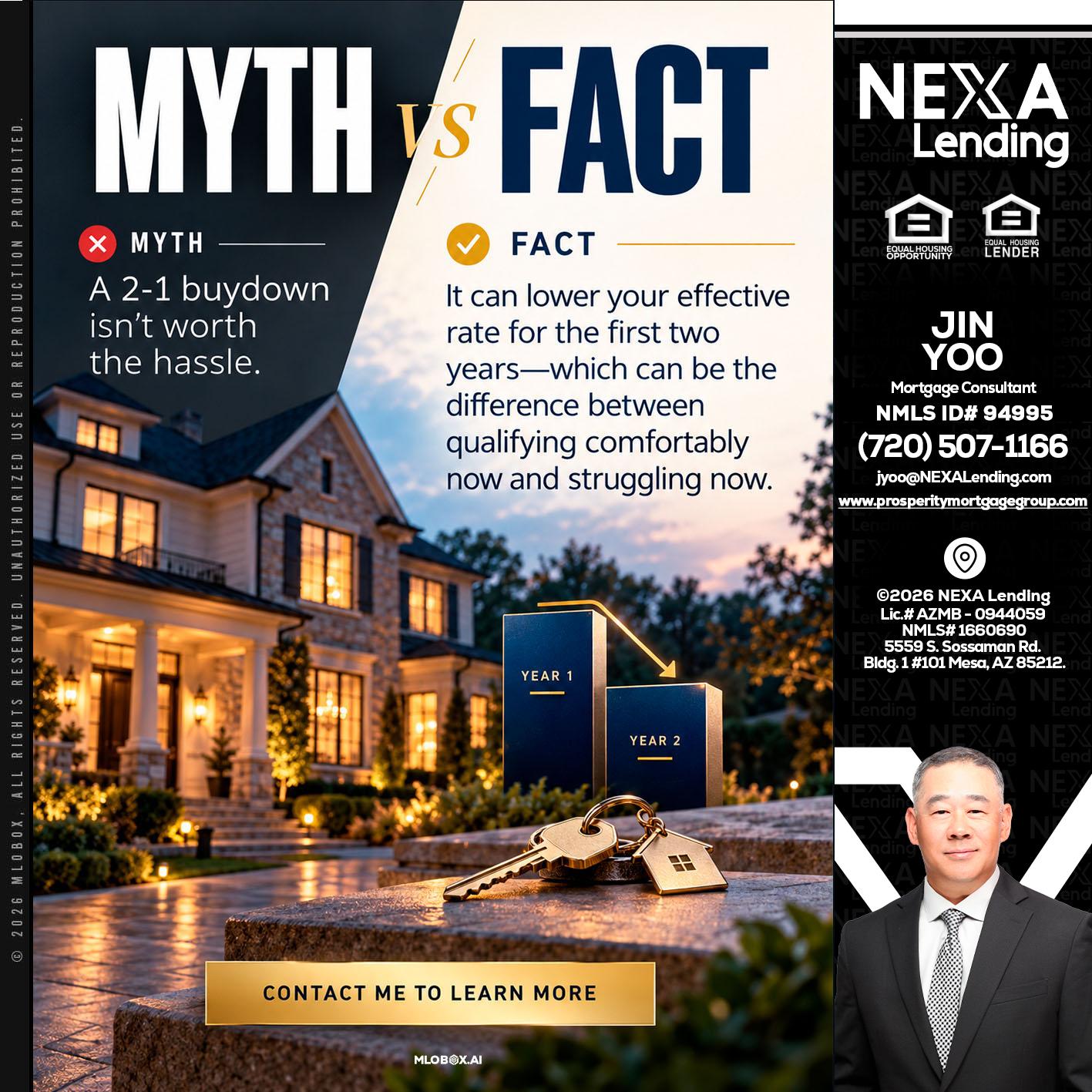 MYTH VS FACT - Jin Yoo -Mortgage Consultant